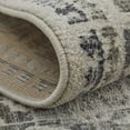 thumbnail image 6 of Feizy Kano Transitional Distressed, Ivory/Taupe/Gray, 5'3" x 7'6" Area Rug Easy Care Stain Resistant Fade Resistant Bohemian & Eclectic Bordered Design Carpet for Living Dining Bed Room, 6 of 10