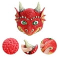 thumbnail image 2 of Halloween Mask Creative Dragon Cosplay Mask Head Mask Costume Mask for Kids, 2 of 10