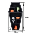 thumbnail image 4 of mmirethe 1/2/3 Black Gothic Style Coffin Storage Rack - Gift For Halloween Enthusiasts Long Term And Durability 1PCS, 4 of 6