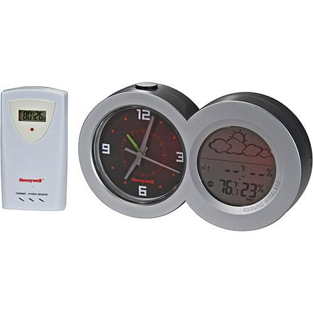 Honeywell Wireless Digital Weather Station With Analog Clock