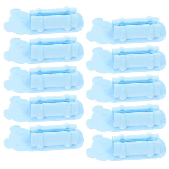 unbranded 10 PCS Pen Holder for Desk Silicone Koala Shaped Pencil Holder  Adhesive Pen Holder Marker Clip for Classroom Office Desk Teacher Accessories Supplies