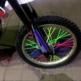 thumbnail image 3 of koolsoo 72 Pcs Jantes Universelles de Roue de Motocross, Couvre-Rayons, Jaune Clair, 3 of 9