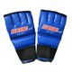 thumbnail image 1 of Guantes de boxeo, guantes de medio dedo de cuero PU para entrenamiento de MMA, Muay Thai y saco de boxeo. para Adultos Azul 1, 1 of 9