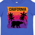 thumbnail image 4 of Inktastic California Sunset Vacation Beach Girls Toddler T-Shirt, 4 of 5