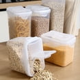 thumbnail image 5 of Airtight Food Storage Container Set | Transparent Kitchen Canisters with Locking Lids | Stackable Pantry Organizers for Flour, Sugar, Snacks & Dry Goods | 1 Pack | 1000ml, 5 of 6
