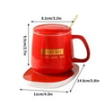 thumbnail image 3 of Coffee Cup Warmer with Mug Set, Electric Mug Warmer for Desk Office - Coffee Lovers Present for Women - Christmas Gifts, Birthday, Valentine's Day Present, 3 of 5