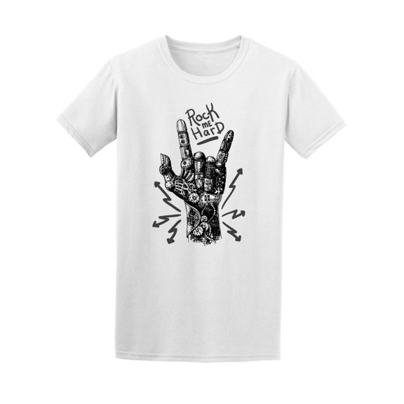 Rock Me Hard Fist Tee Men's -Image by Shutterstock