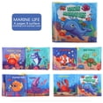 thumbnail image 1 of mixed colours Soft Baby Intelligence Development Picture Learning Three-Dimensional Cloth Book, 1 of 2