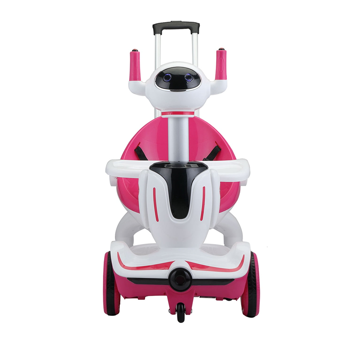 CIPACHO Detachable Design 6V Kids Electric Robot Buggy Ride On Toy Car for Baby Toddler with Battery Indication, Music and Light, Pink CIPACHO Detachable Design 6V Kids Electric Robot Buggy Ride On Toy Car for Baby Toddler with Battery Indication, Music and Light, Pink