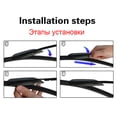 thumbnail image 7 of Car Wiper Blades For GWM Poer Great Wall Pao P Series Cannon Ute Ruman and Sucan 2019 2020 2021 2022 Windscreen Car Accessories, 7 of 7