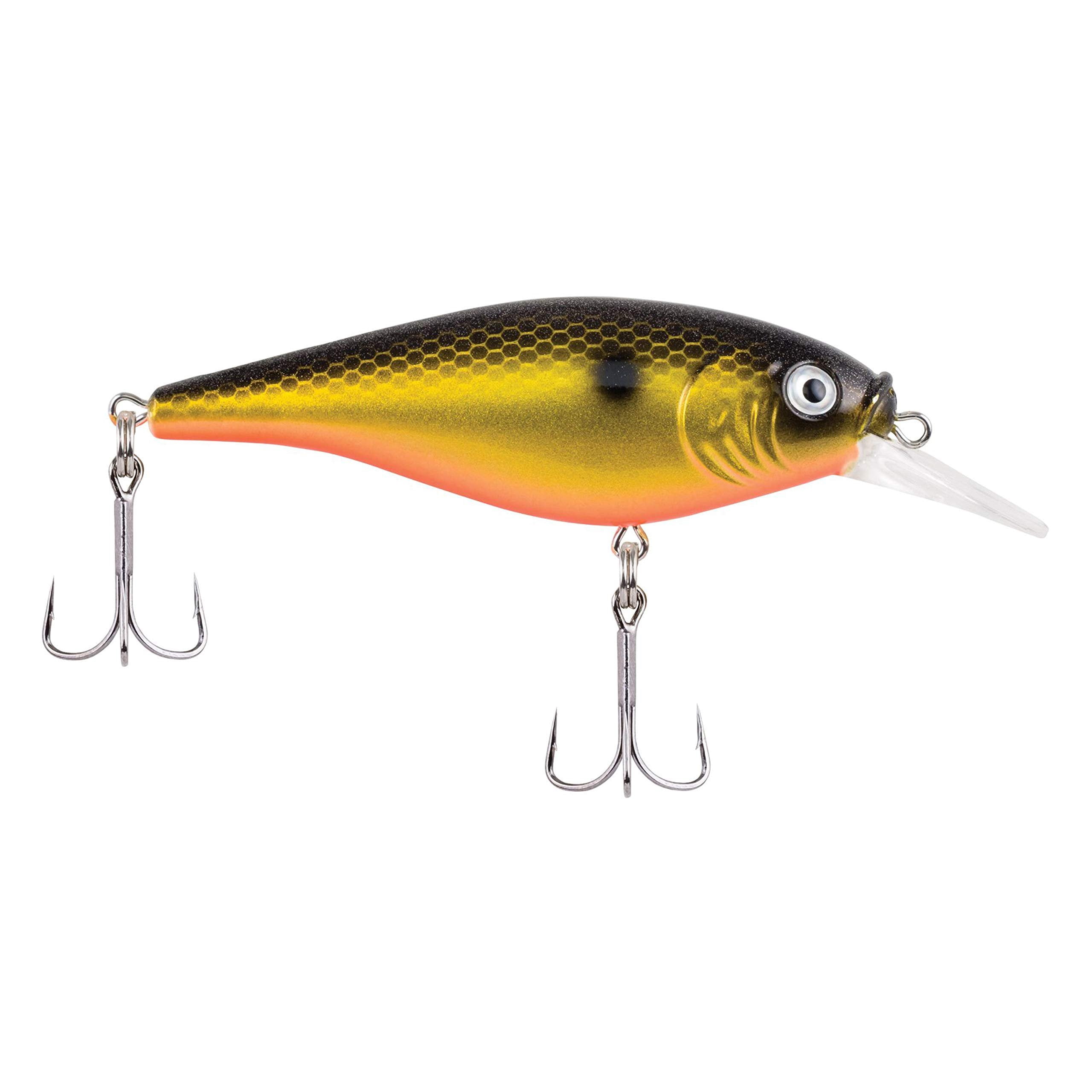 Berkley Flicker Shad Shallow Fishing Lure, Fool’s Gold, 2/7 oz
