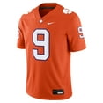 thumbnail image 2 of Men's Nike Travis Etienne Orange Clemson Tigers Player Game Jersey, 2 of 3