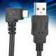 thumbnail image 5 of ngulo izquierdo micro USB, Micro USB Micro USB de 90 grados, 3 m/9,8 pies para teléfono AndroidMovies Fyydes Descripción de la referencia, 5 of 6