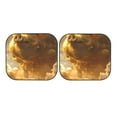 thumbnail image 7 of Fotbe Golden Pig Cloud Fantasy 2-Piece Car Windshield Sun Shade | Sun Blocker for Car Windshield | Foldable Automotive Interior Accessories for Sun Protection-Medium, 7 of 7
