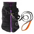 thumbnail image 1 of Pet Printed Cold Weather Coat  Small Dog Vest Harness Puppy Winter 2 In 1 Outfit Warm Garment Jacket, 1 of 5