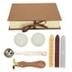 thumbnail image 3 of Juego De Cera De Sellado, Juego De Sello De Cera Con Diseño De Ciervo Estrella Retro Europeo Con Cera De Laca De Fuego Para Sobre Amonsee Sealing Wax Set, 3 of 8
