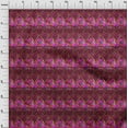 thumbnail image 4 of oneOone Cotton Flex Maroon Fabric African Aztech Sewing Craft Projects Fabric Prints By Yard 40 Inch Wide, 4 of 4