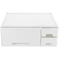 thumbnail image 2 of BRIGHTFUFU 1 soporte elevado para monitor de ordenador (blanco), 2 of 8