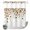 Brown, variant on No Hook Shower Curtain, Brown Eucalyptus Leaves Shower Curtains for Bathroom with See Through Top Window, Summer Watercolor Leaf Waterproof & Washable Bath Curtain Stall 48"x72"