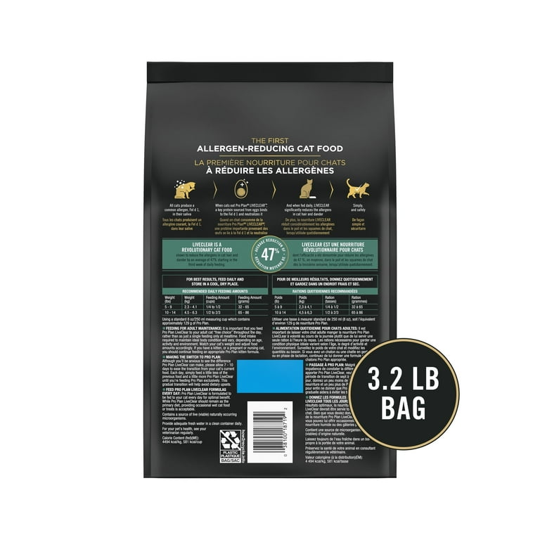 Purina Pro Plan Allergen Reducing High Protein Cat Food