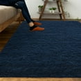 thumbnail image 5 of Homore Cute Fluffy Velvet Carpet Soft Washable Area Rugs for Bedroom/ Living Room Decoration,8'x10',Navy Blue, 5 of 8