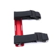 thumbnail image 1 of Yuarrent Adaptador de cilindro de buceo, conjunto de banda de nailon ajustable, equipo para exteriores, soporte de placa trasera BCD de aluminio, piezas Deportes acuáticos Rojo Yuarrent OD021049-02, 1 of 6