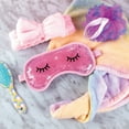 thumbnail image 5 of Three Cheers for Girls: Rainbow Shower 5 Piece Set W/ Loofah, Mask, Brush, Headband, & Towel Wrap, Kids Ages 6+, 5 of 9