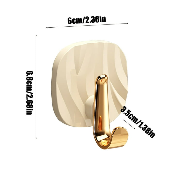 Specollect Clearance 2Pcs Self Adhesive Hooks, No Marks No