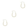 thumbnail image 4 of stanreset 1PCS Rivet Collier Punk Goth Rivets Faits à la Main Chokers Collier Rock Gothique Chokers Or 3Set, 4 of 6