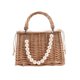 thumbnail image 1 of 1Pc Fashionable Straw Handbag Woman Beach Bag Pouch Rural Portable Bag, 1 of 4