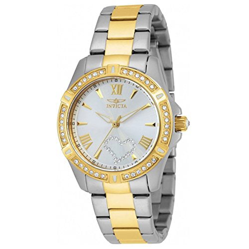 Invicta - Invicta Women's Angel 21418 Silver Two-tone Stainless-Steel ...