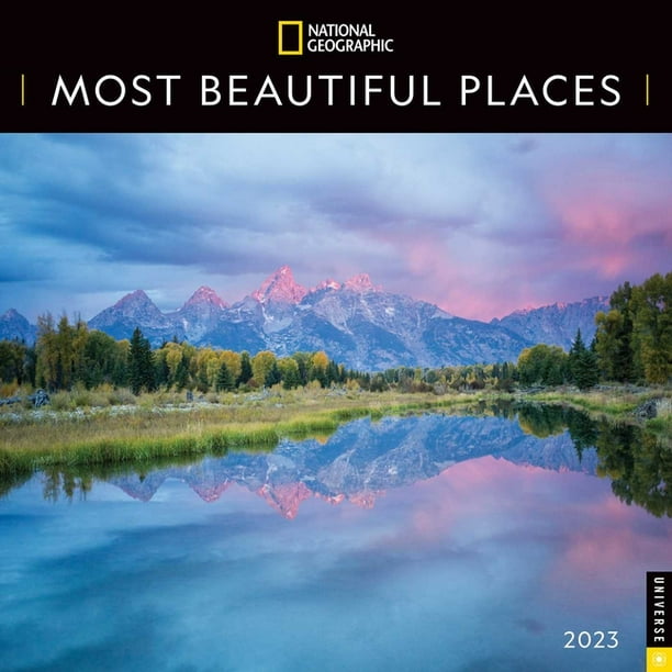 National Geographic: Most Beautiful Places 2023 Wall Calendar (Other