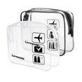thumbnail image 1 of Bolsa de viaje Lermende transparente aprobada por la TSA para mujeres y hombres, 1 of 7
