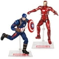 thumbnail image 4 of Gprince Marvel Avengers Figurines Jouets Spider Man Iron Man Version avec Support Mobile Modèle Cadeaux pour Fans Enfants, 4 of 8