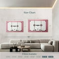 thumbnail image 4 of Elephant Stock White Cassette Tape Wall Art - Horizontal Multi Panel Canvas - Living Room Wall Decor - Music Multi Panel - White And Pink Decor - 74" x 48", 4 of 8