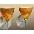thumbnail image 2 of 1SW-177907-CR Besa Lighting Mia-One Light Mini Wall Sconce-5 Inches Wide by 7.5 Inches High-Chrome Finish-Opal Matte Glass Color-Halogen Lamping Type, 2 of 3