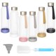 thumbnail image 1 of Botellas de agua de vidrio Sursip de 540 ml con tapa sin BPA, juego de 6, 1 of 8