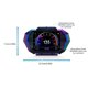 thumbnail image 4 of Sidaley Compatibilidad universal Car HUD - Pantalla de tablero fácil de instalar con pantalla grande Digital Head Up Display Speed Paneles de instrumentos para automóviles, 4 of 6