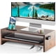 thumbnail image 1 of Soporte para monitor Marbrasse, 42 cm, 2 niveles, con estante para impresora, estilo vintage, 1 of 6