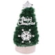 thumbnail image 5 of Árbol de Navidad en miniatura a escala 1/12, manualidades, escenografía, juegos de simulación, miniaturas Plata, 5 of 9