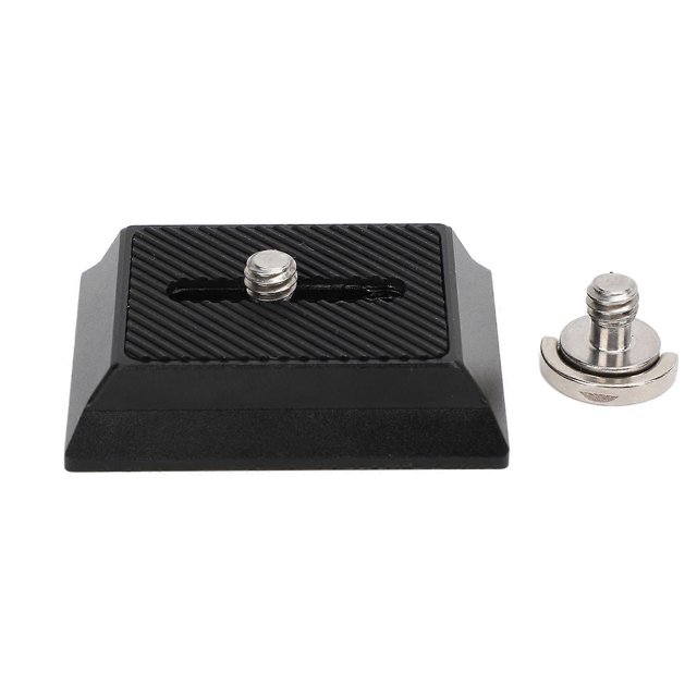 Aluminum Alloy Camera Tripod Quick Release Plate with 1/4" Screw for Arca RC5 501 Ball Head
