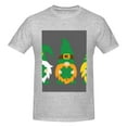 thumbnail image 4 of Bingfone Spring St Patrick’s Day Irish Gnomes Men'S Loose Fit Short-Sleeve Pocket T-Shirt, 4 of 7