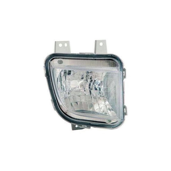 Right Passenger Side Daytime Running Light - Compatible with 2009 - 2014 Honda Ridgeline 2010 2011 2012 2013