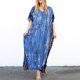 thumbnail image 3 of WILLBEST Vestidos de Mujer, Caftanes de Talla Grande para Mujer, Vestido Maxi Informal de Playa Suave con Cuello En V para Verano UnitaGrandeGrandea, 3 of 3