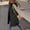 Black, variant on Bmisegm Women's Long Winter Coat Vest with Hood Sleeveless Warm Down Coat with Pockets Quilted Vest Down Jacket Quilted Outdoor Jacket White XL