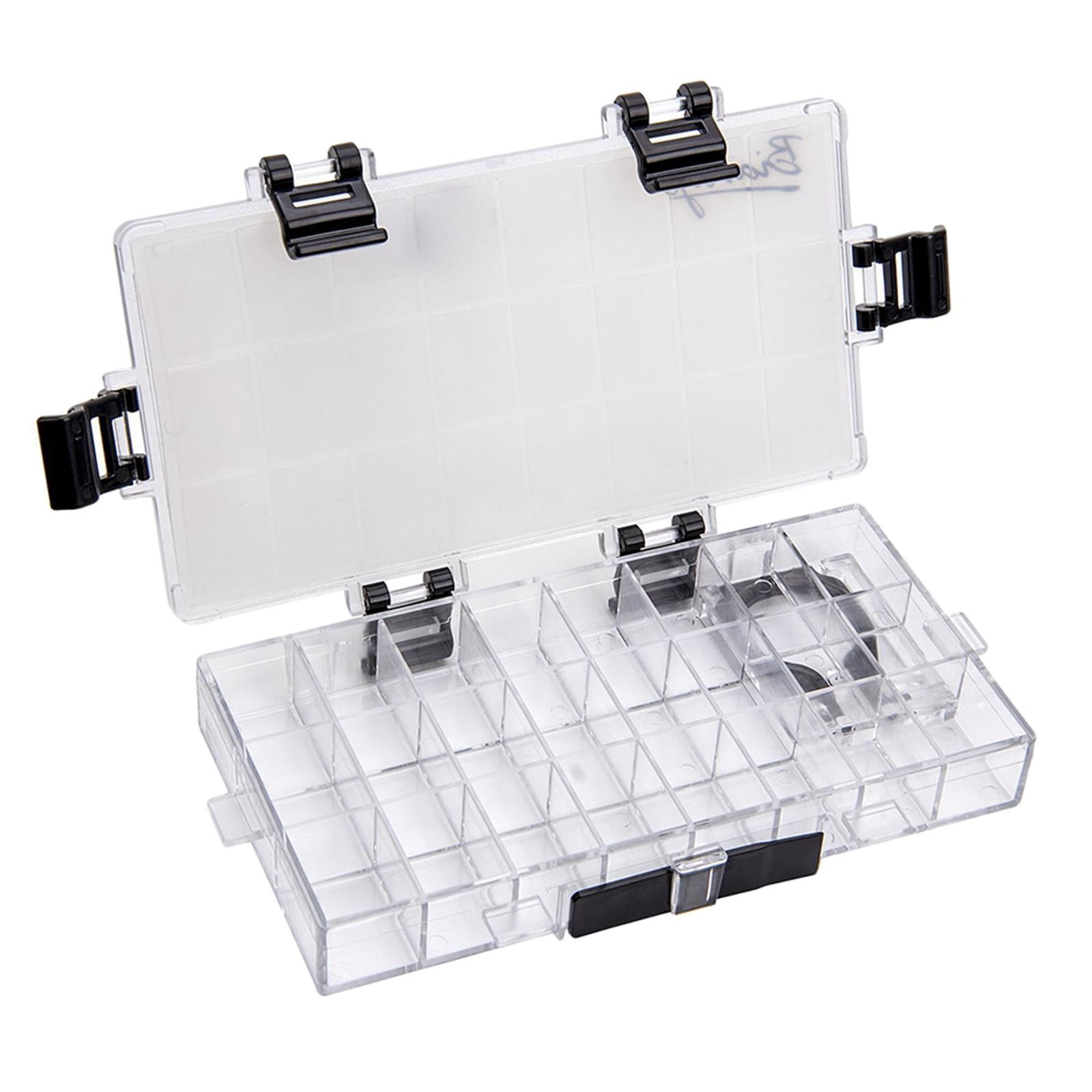 Milageto 2X Watercolor Palette Box Airtight 24 Deep Wells Paints Container Art Supplies