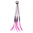 thumbnail image 1 of Guardurnaity Accesorios para el cabello, peluca, banda elástica para el cabello, herramienta trenzada torcida de princesa, bandas de goma, lazos simples, Cuidado del cabello Rosa roja Guardurnaity MR4909-03, 1 of 5