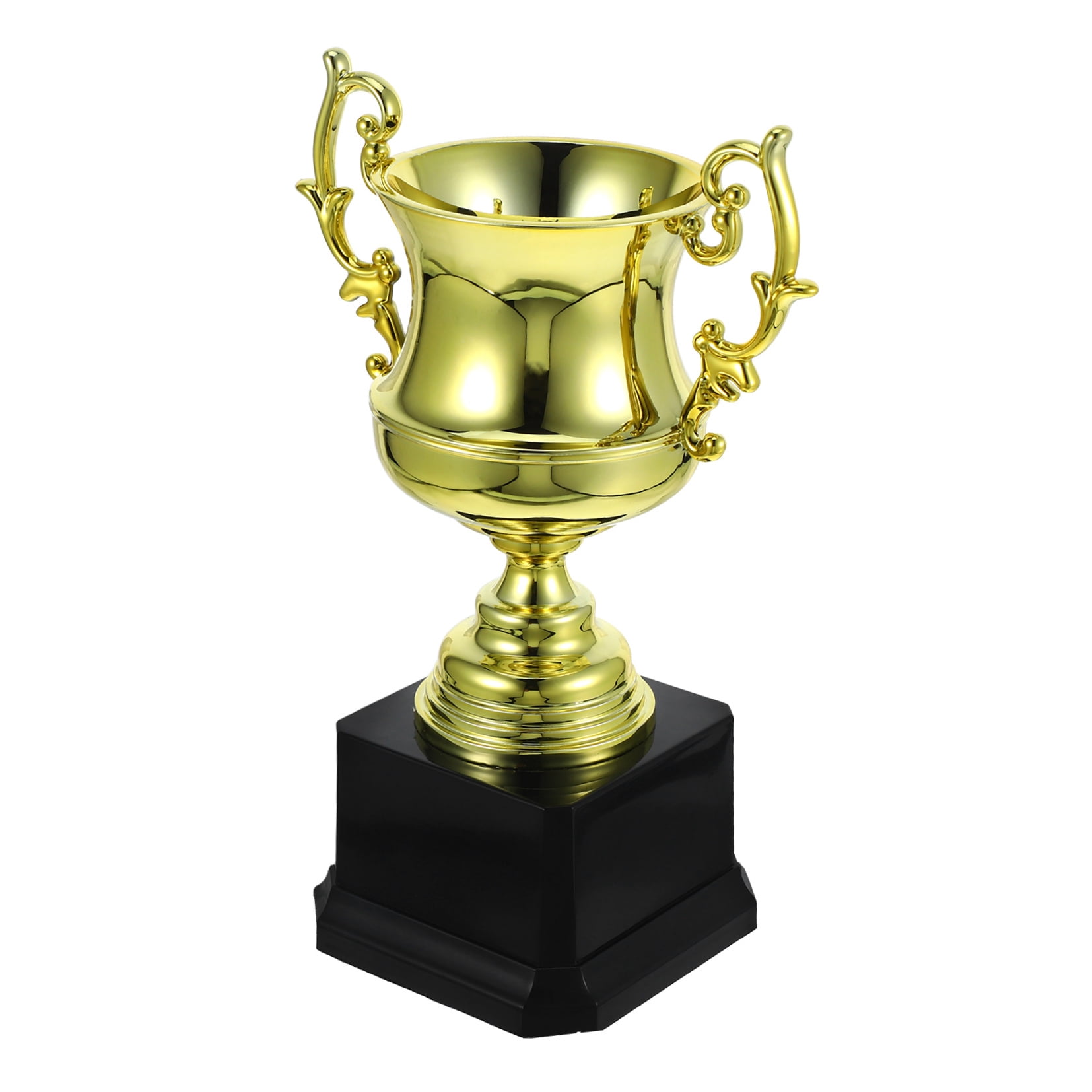 LABSERRON Golden Plastic Sports Trophy Cup for Soccer Volleyball Football Award and Ceremony