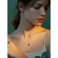 thumbnail image 5 of TANGPOET Black Pearl Celtic Heart Necklace for Women 925 Sterling Silver Tahitian Black Pearl Celtic Heart Jewelry Wedding Anniversary everyday Birthday Gifts for Women Wife Her Mom Mother, 5 of 5