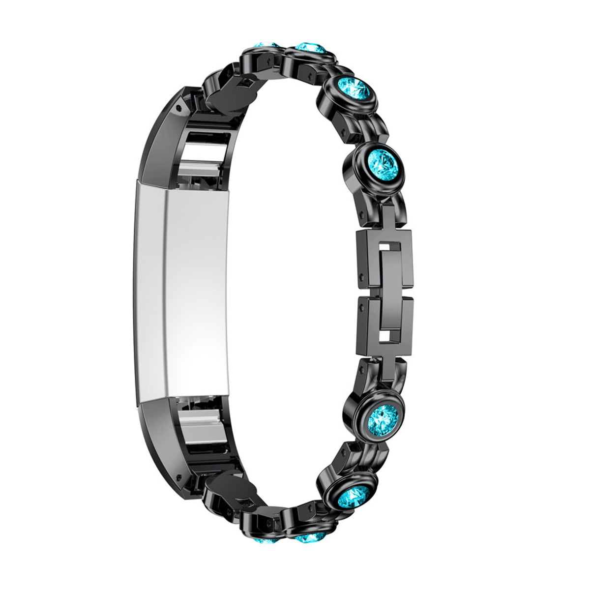 Luxury Diamond Stainless Steel Wrist Band Strap Bracelet For Fitbit Alta/ HR ！ 
